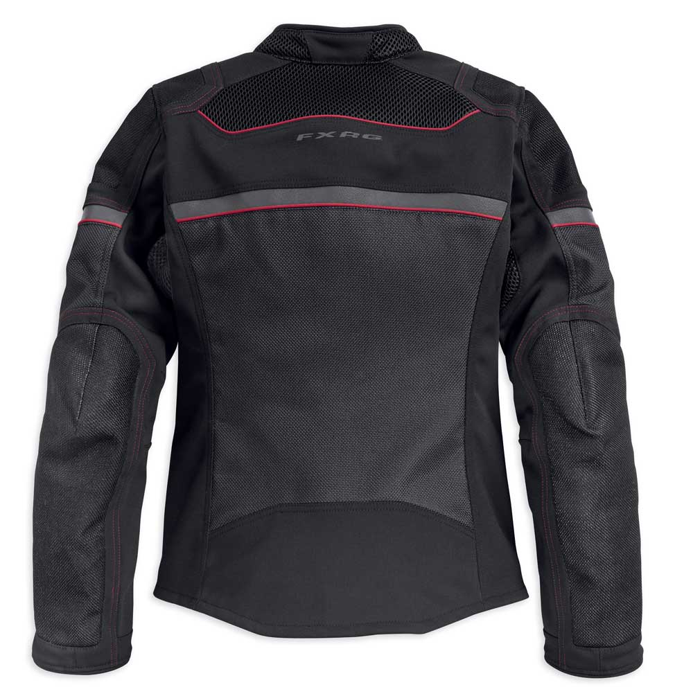 Harley-Davidson® Women's FXRG Coolcore Mesh Riding Jacket, Black