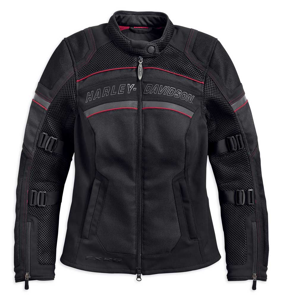 Harley-Davidson® Women's Fennimore Riding Colorblocked Jacket 98287-19VW -  Wisconsin Harley-Davidson