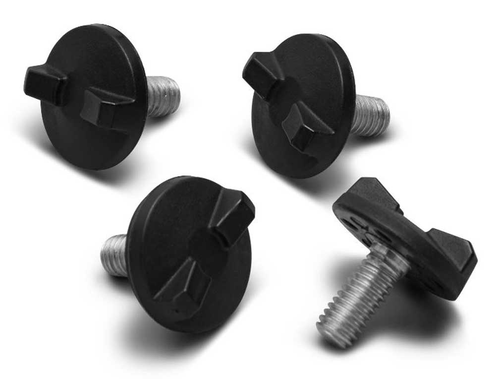 Harley-Davidson B15 Replacement Pivot Screws - Matte Black Finish 98203-18VR - Wisconsin Harley-Davidson