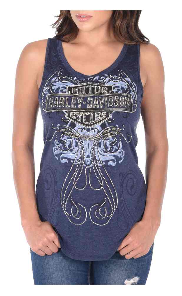 Harley-Davidson® Women's Lilac Allure Embellished Lace-Up