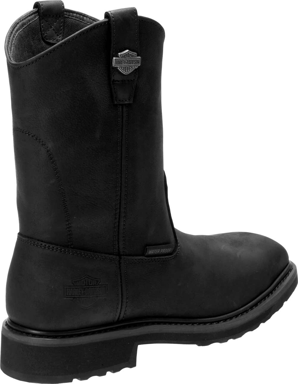 Harley-Davidson Men's Altman Waterproof Safety Toe Moto Boots D93563, D93564 - No Hassle Returns at Wisconsin Harley