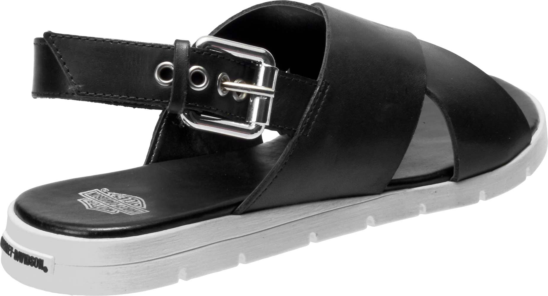 Harley-Davidson Women's Doron Adjustable Buckle Flat Sandals D84334 D84336 - No Hassle Returns at Wisconsin Harley