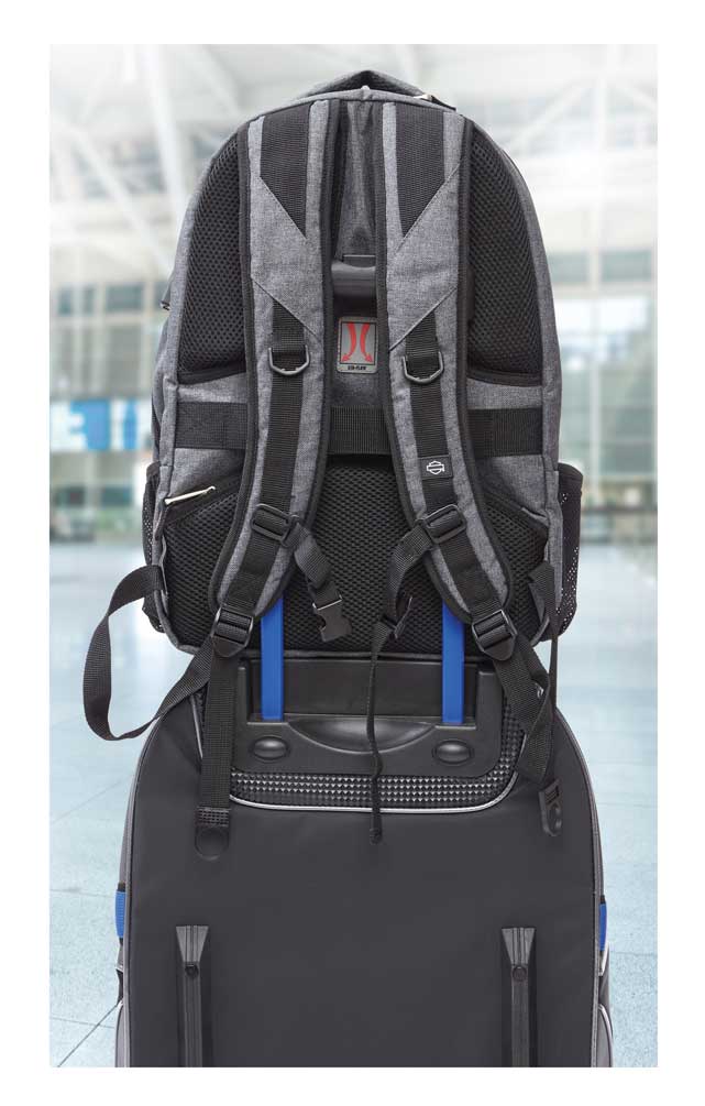 Harley-Davidson® Smart Hi-Tech Backpack w/ External USB Port