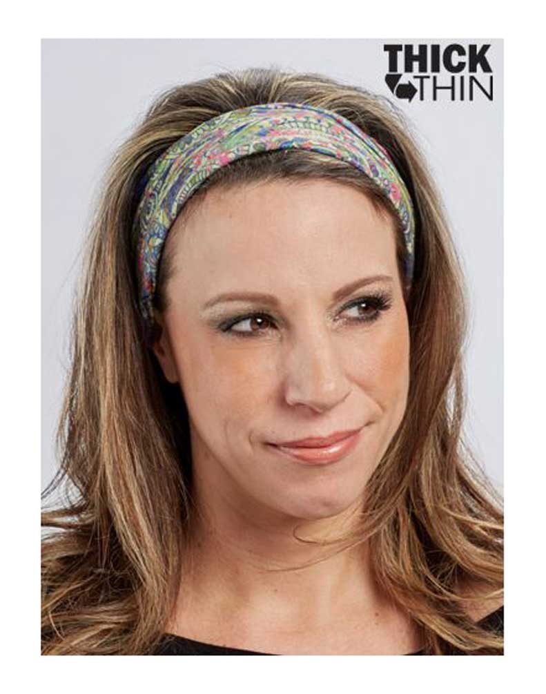 That's A Wrap Women's Kaleidoscope 2-in-1 Knotty Band - Pink KB2111-PINK - No Hassle Returns at Wisconsin Harley