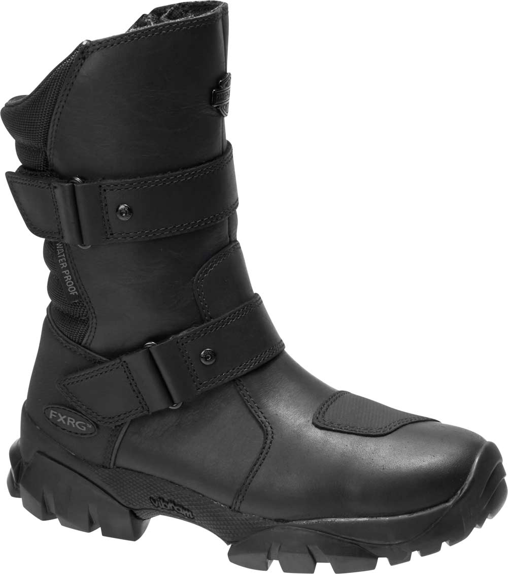 Harley-Davidson Women's Balfour 8-Inch Black Waterproof Motorcycle Boots D87172 - Wisconsin Harley-Davidson