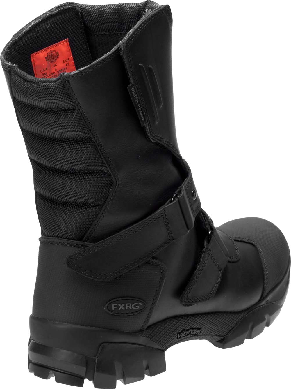 Harley-Davidson Men's Hartnell 8.5-Inch Waterproof Black Motorcycle Boots D96181 - No Hassle Returns at Wisconsin Harley
