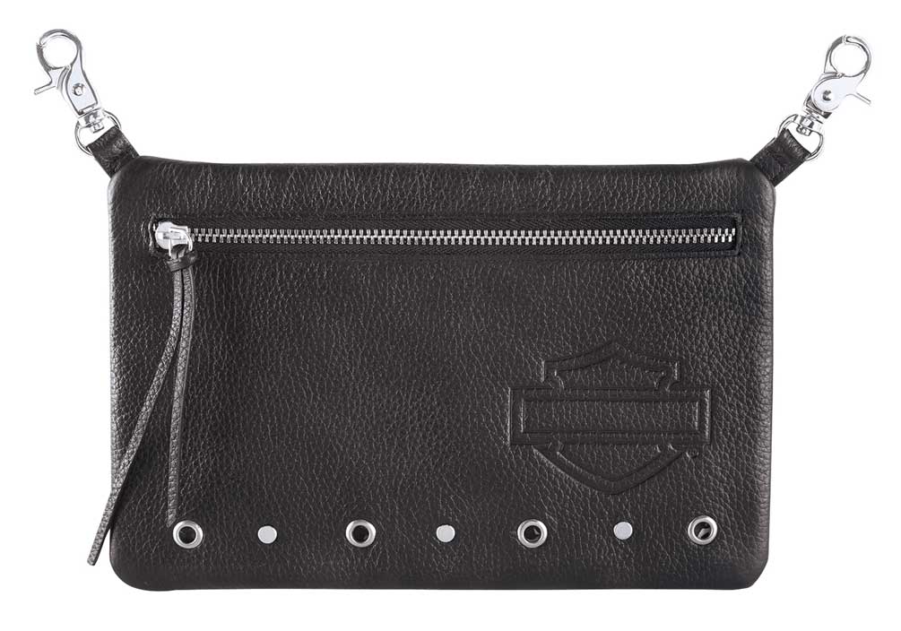 leather hip bag
