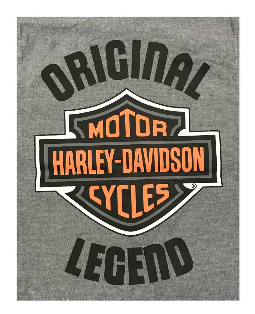 Harley-Davidson Free Shipping - Harley-Davidson Little Boys' B&S Short Sleeve Chambray Shop Shirt, Gray 1071929 - Free Shipping on many products plus Orders Over $99