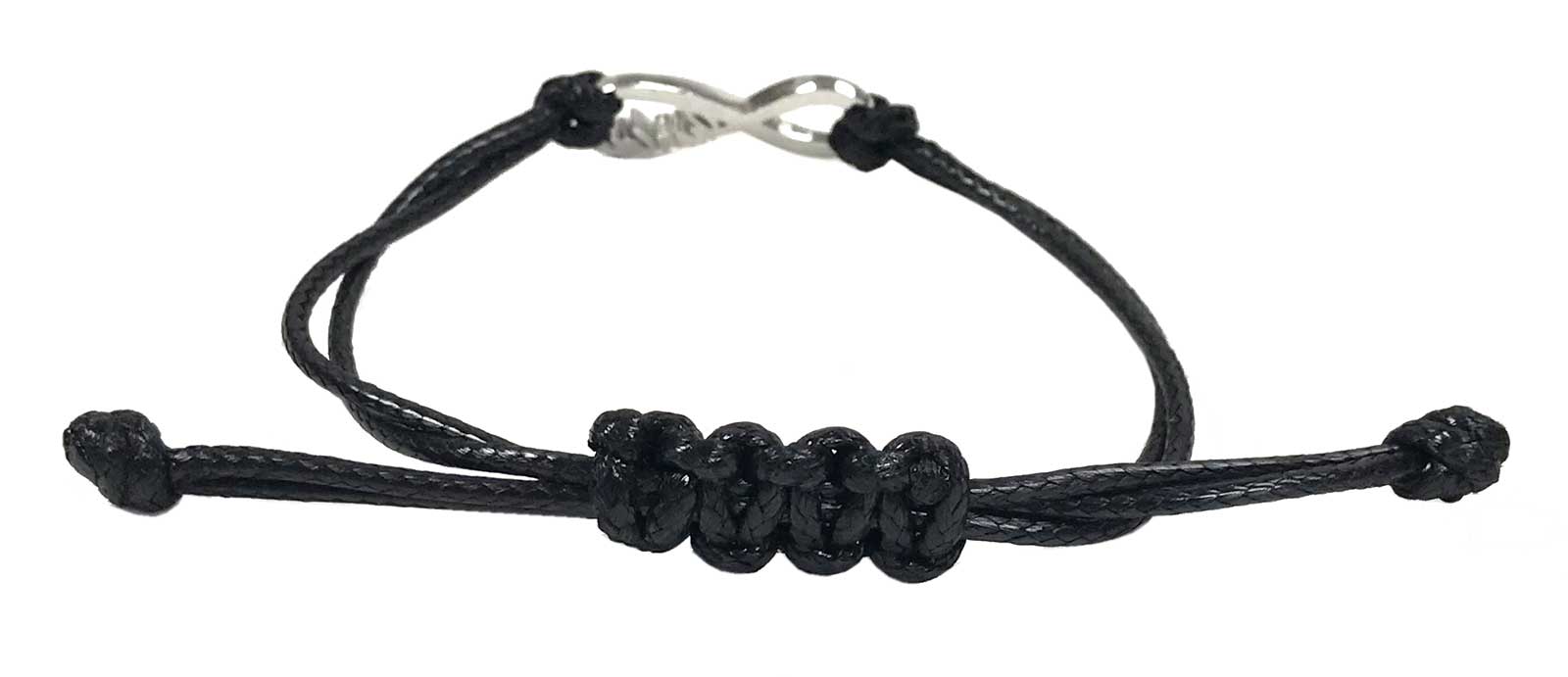 Harley-Davidson Women's Harley Infinity Wax Adjustable Cord Bracelet HDB0423 - No Hassle Returns at Wisconsin Harley