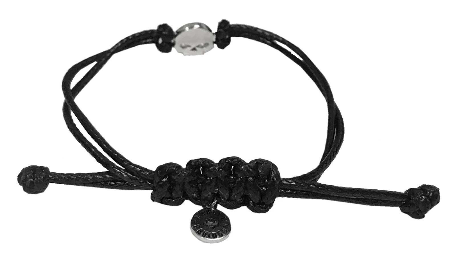 Harley-Davidson Free Shipping - Harley-Davidson Women's Willie G Skull Wax Adjustable Cord Bracelet HDB0416 - Free Shipping on many products plus Orders Over $99