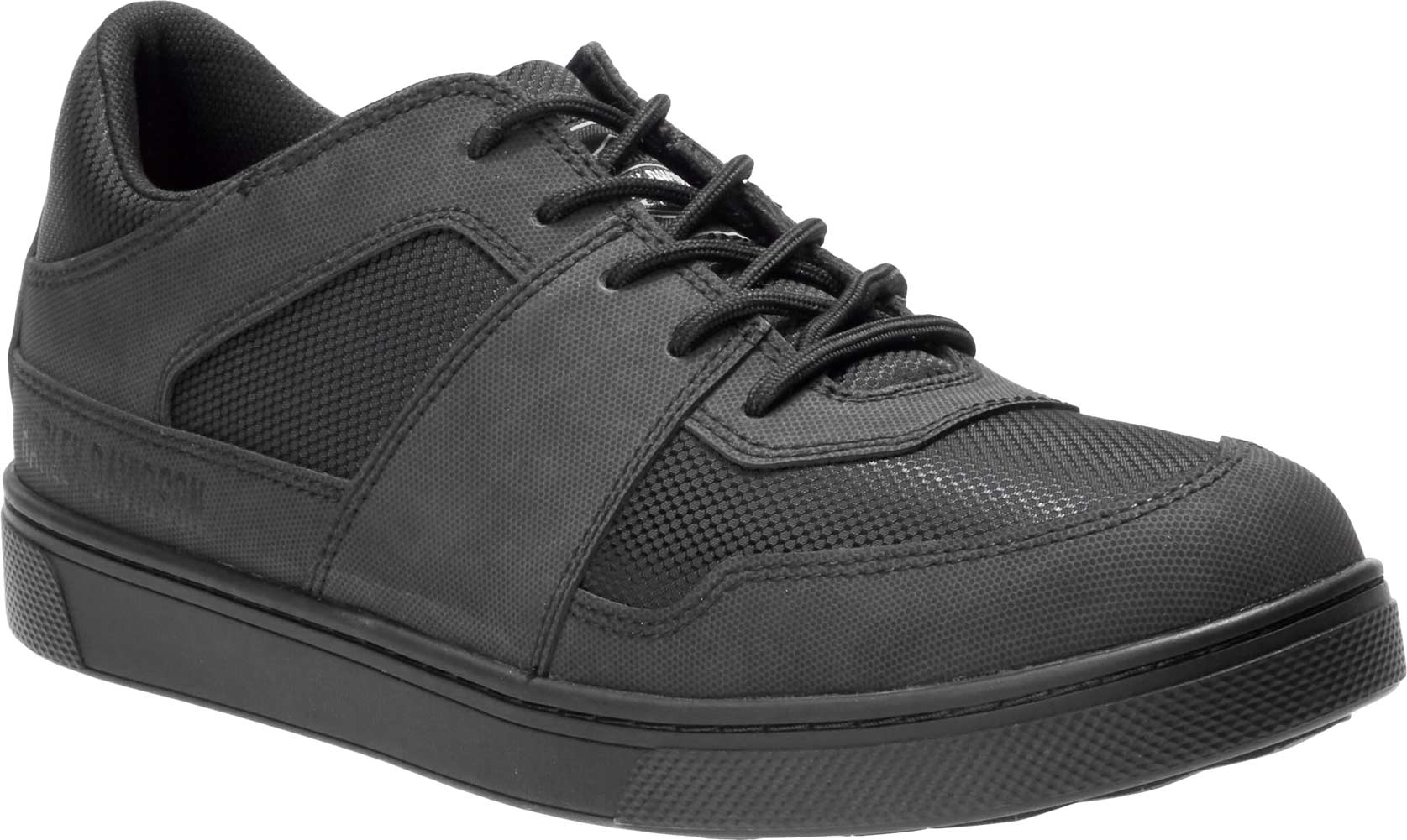 black leather tennis shoes