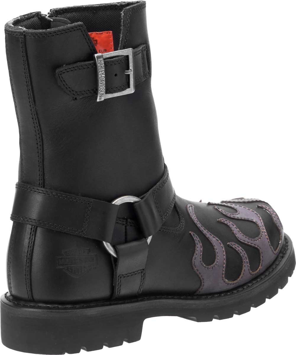 flame motorcycle boots