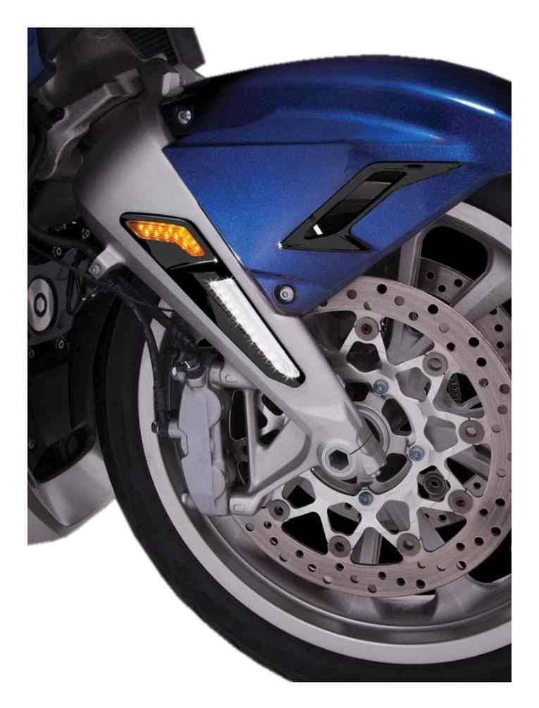 Harley-Davidson Free Shipping - Ciro Goldstrike LED Fork Mounted Driving Lights - Sold in Pairs 48100-48120 - Free Shipping on many products plus Orders Over $99