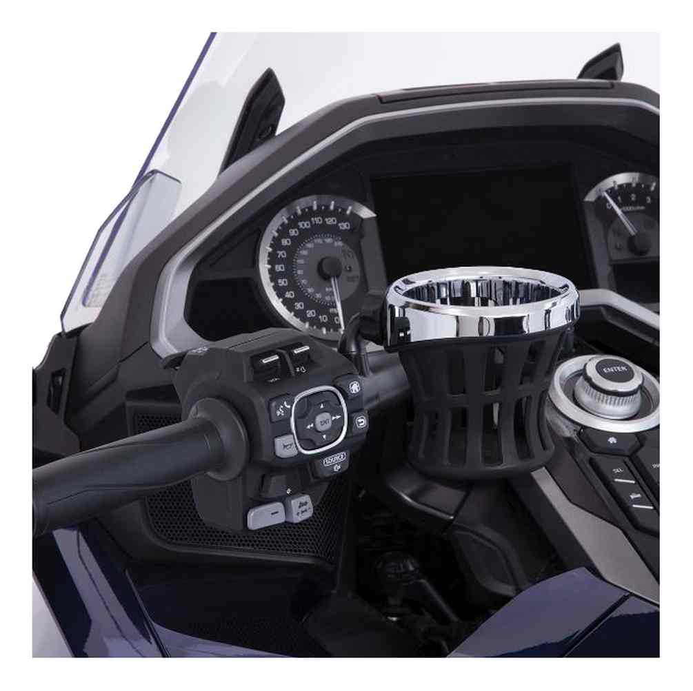 Ciro Goldstrike Drink Holder w/ Left Side Accessory Mount, 58411-58611 - Wisconsin Harley-Davidson