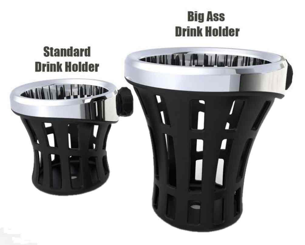 Harley-Davidson Free Shipping - Ciro Goldstrike Big Ass Drink Holder -No Mount, Fits Any Ball Mount 58007-58009 - Free Shipping on many products plus Orders Over $99