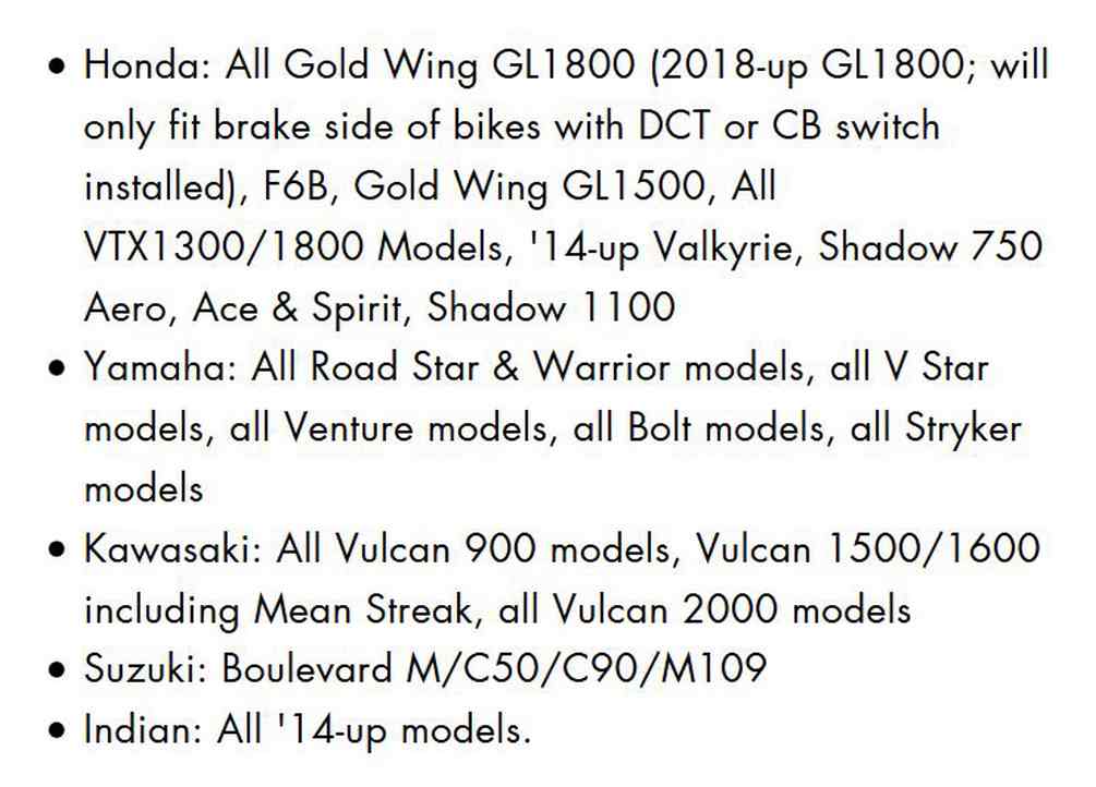 Harley-Davidson Free Shipping - Ciro Goldstrike Left or Right Side Accessory Mount, Chrome or Black 58110-58119 - Free Shipping on many products plus Orders Over $99