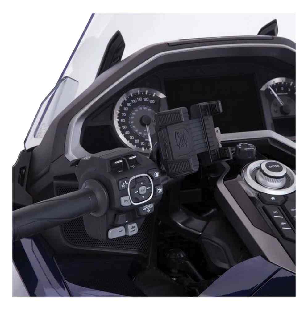 Harley-Davidson Free Shipping - Ciro Goldstrike Left Side Smartphone Holder w/ Black Accessory Mount 58311 - Free Shipping on many products plus Orders Over $99