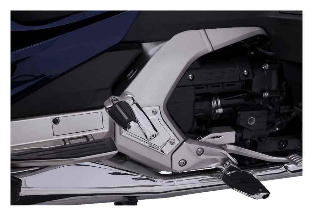 Ciro Goldstrike Adjustable Passenger Comfort Peg Mounts, Chrome -Gold Wing 68200 - No Hassle Returns at Wisconsin Harley