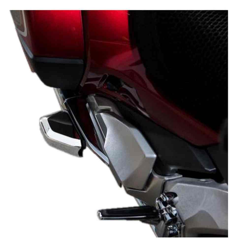 Ciro Goldstrike TWINART Saddlebag Guard Covers - Chrome, Gold Wing Models 78320 - No Hassle Returns at Wisconsin Harley