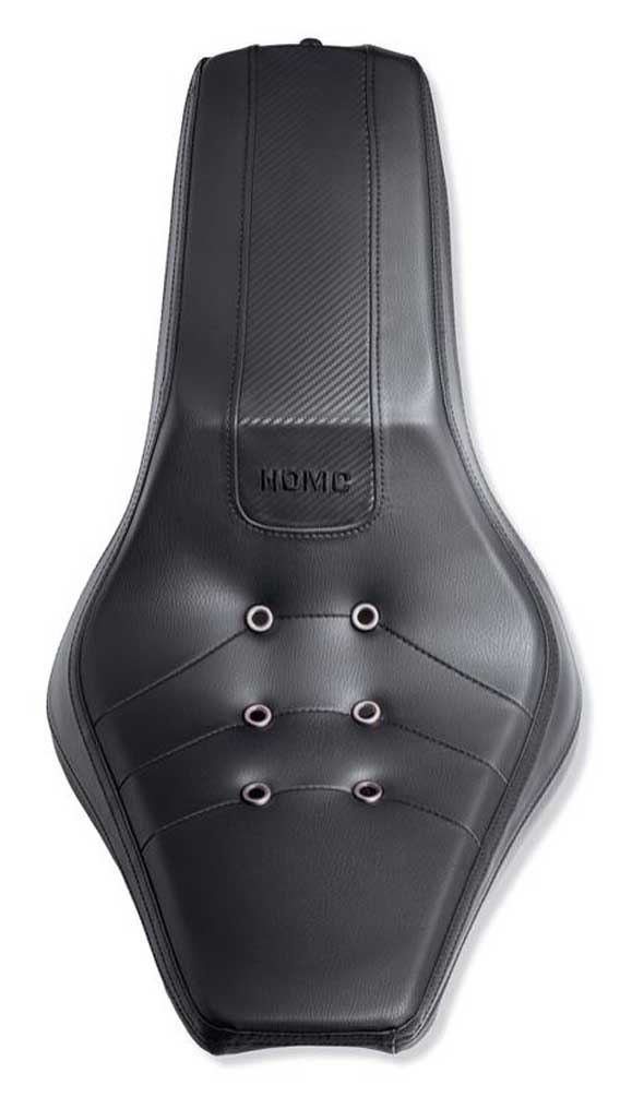 メル99466 Harley-Davidson® Bevel Two-Up Seat, Fits 18-later FLFB