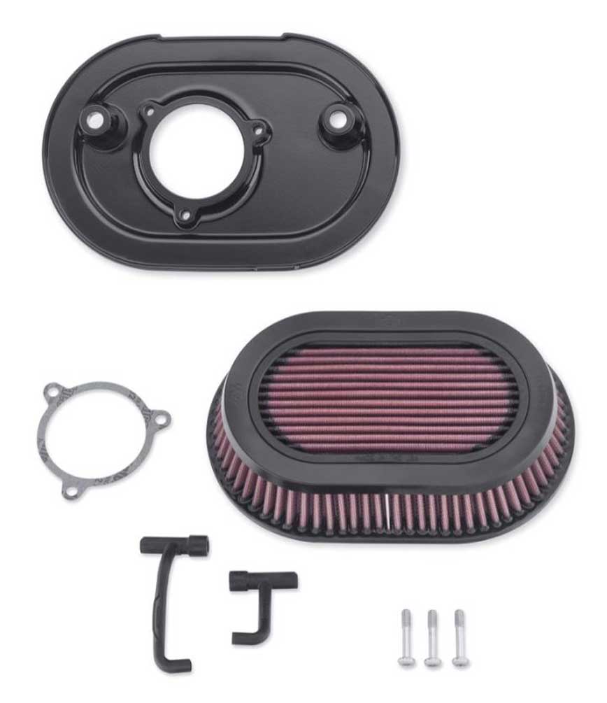 Screamin' Eagle Round Sportster High-Flow Air Cleaner Kit