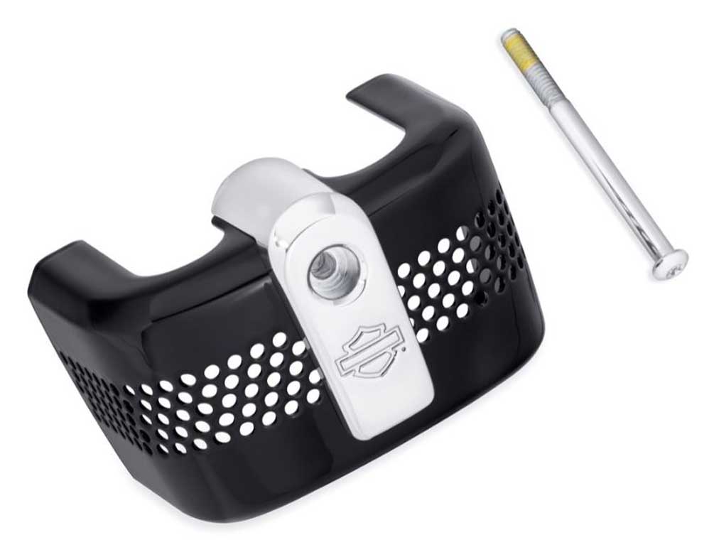 Harley-Davidson Coil Cover - Gloss Black, Fits 18-later Softail Models 57300213 - Wisconsin Harley-Davidson