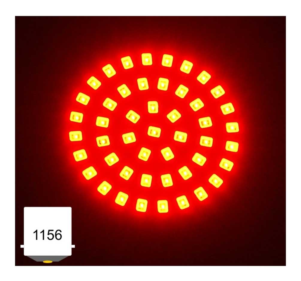 Harley-Davidson Free Shipping - Letric Lighting Co. Bullet Red LED Turn Signal Insert -Rear, 1156 Socket LLC-B6R - Free Shipping on many products plus Orders Over $99