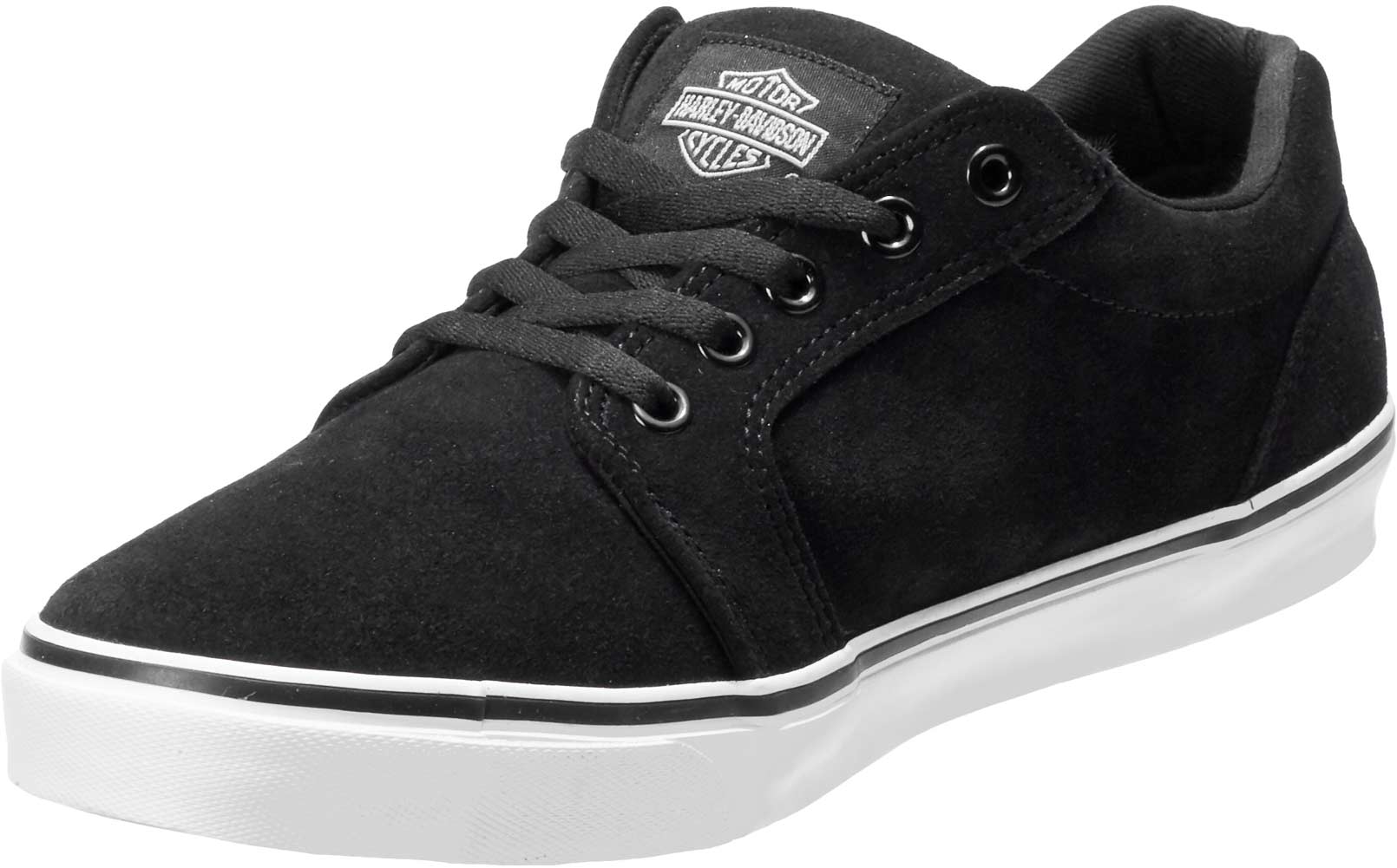 Harley-Davidson Free Shipping - Harley-Davidson Men's Tompkins Black or Wine Leather Sneakers D93626 D93627 - Free Shipping on many products plus Orders Over $99