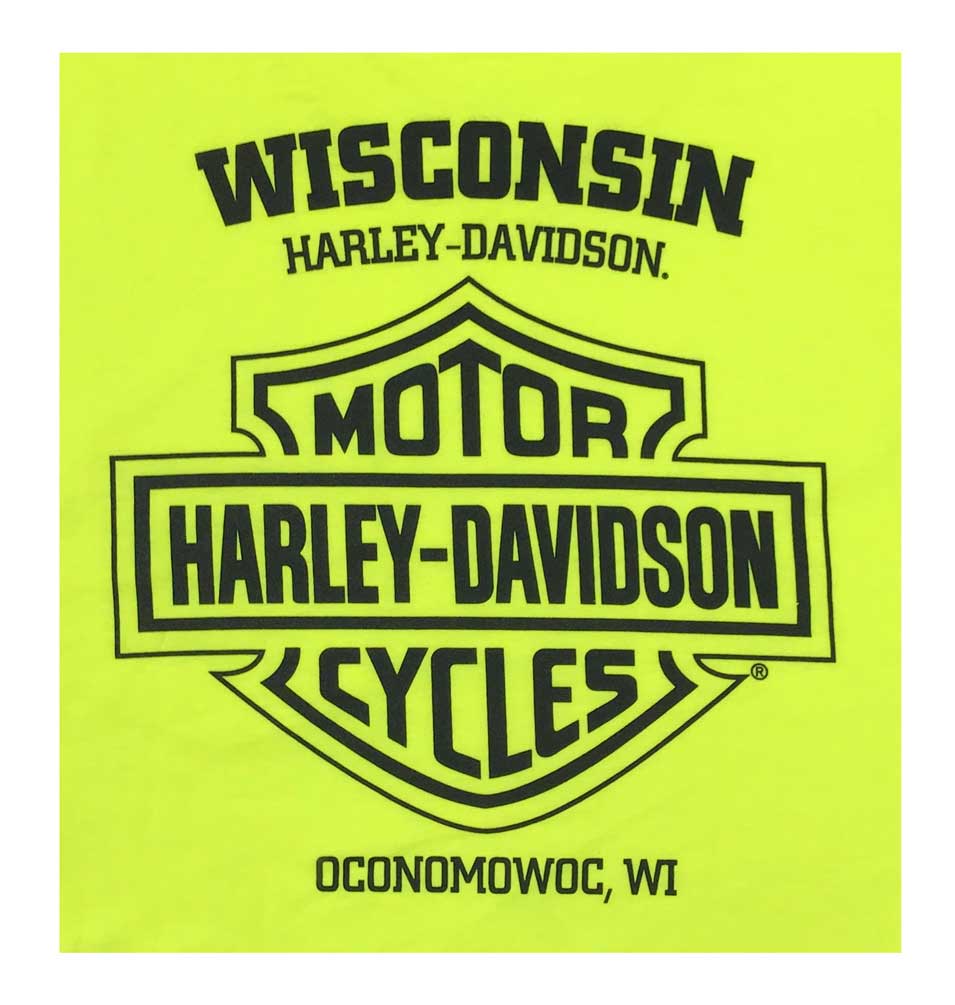 Harley-Davidson Free Shipping - Harley-Davidson Men's Motor Journey Long Sleeve Chest Pocket Shirt, Safety Green - Free Shipping on many products plus Orders Over $99