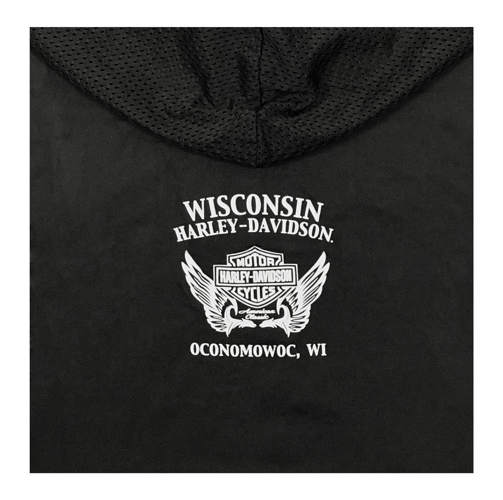 Harley-Davidson Free Shipping - Harley-Davidson Women's Bar & Shield Cool Air Breathable Mesh Hoodie - Black - Free Shipping on many products plus Orders Over $99