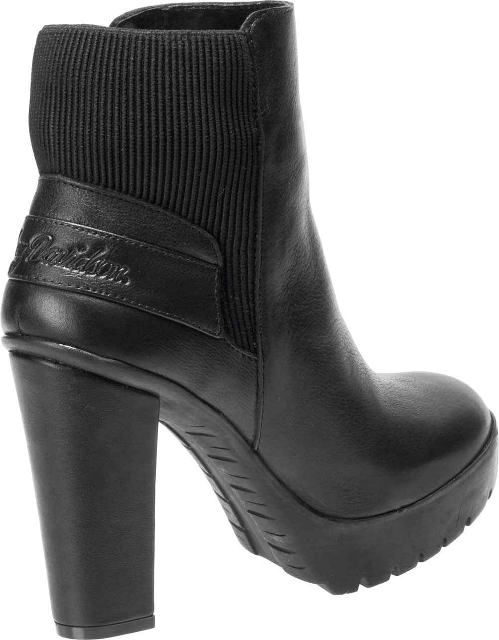 black booties 4 inch heel