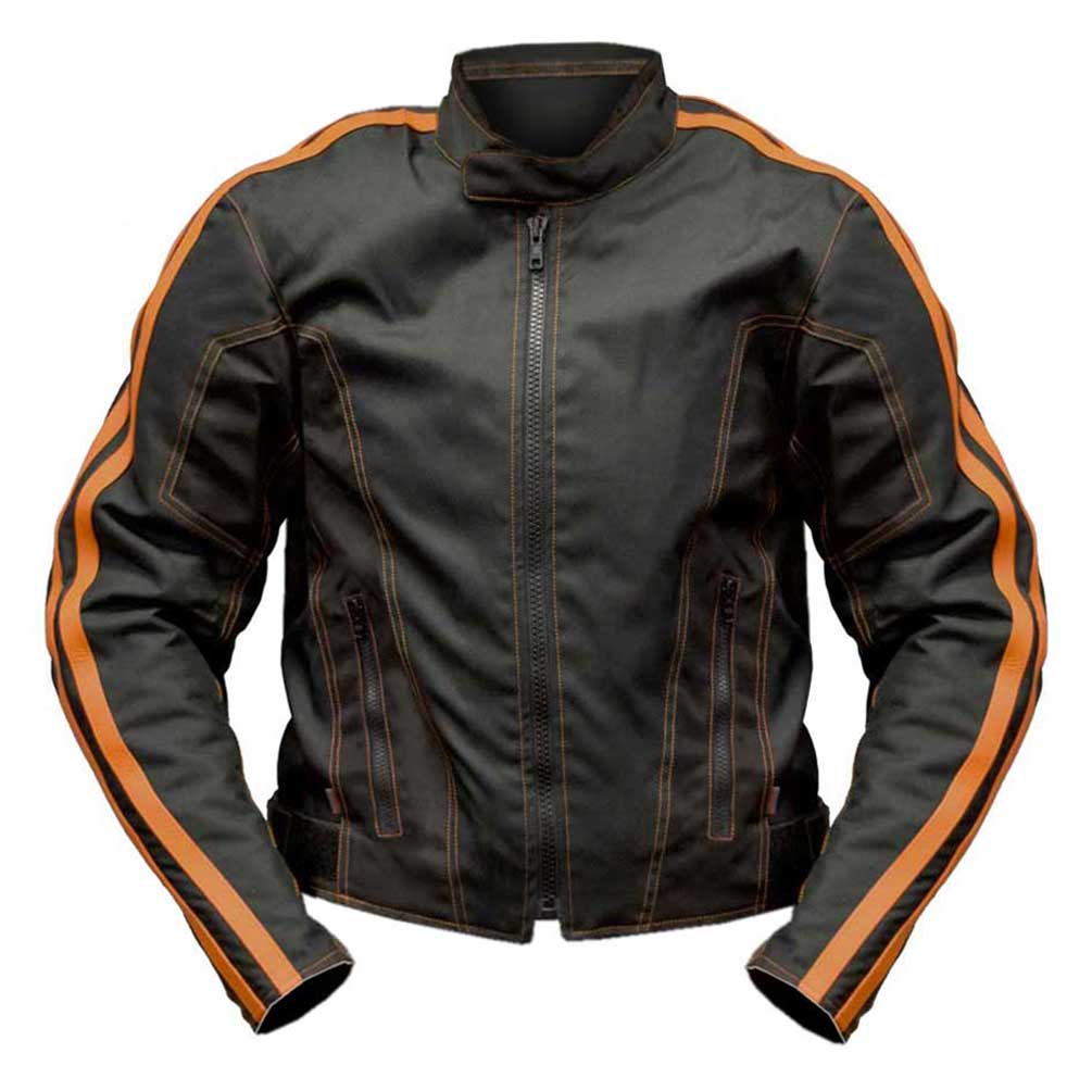 Redline Men's Cordura 600D Waterproof Riding Jacket - Black