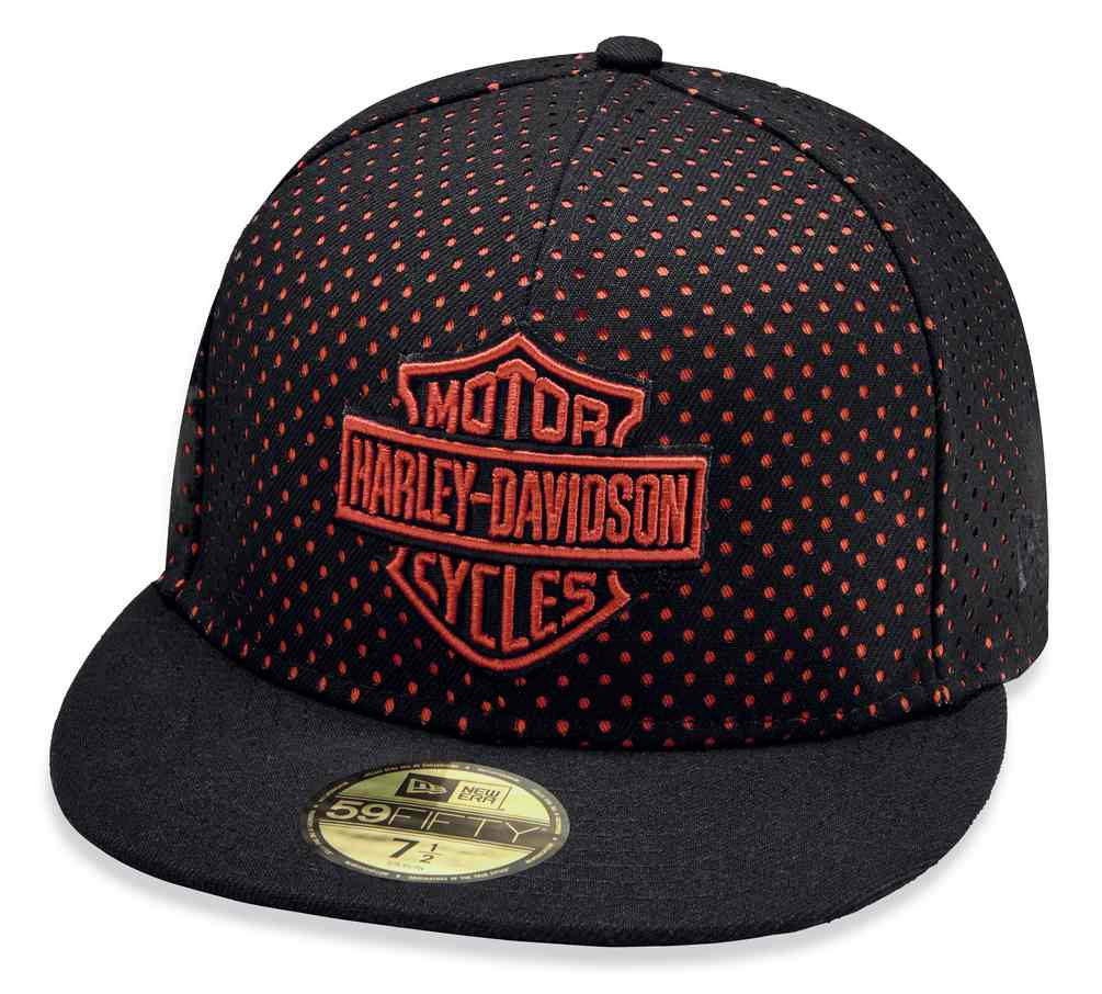 Harley-Davidson® Men's B&S Perforated 59FIFTY Baseball Cap