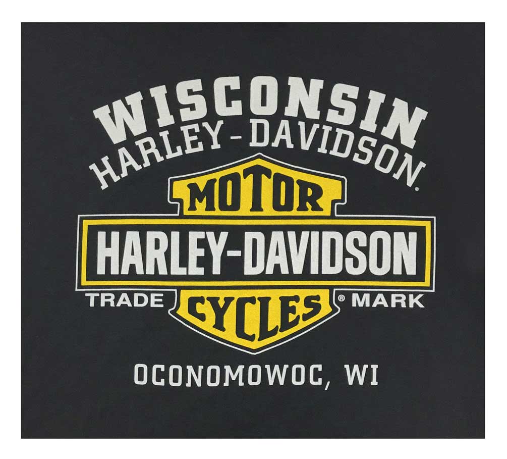 Harley-Davidson Free Shipping - Harley-Davidson Men's Custom V Eagle Short Sleeve Crew Neck Tee - Black - Free Shipping on many products plus Orders Over $99