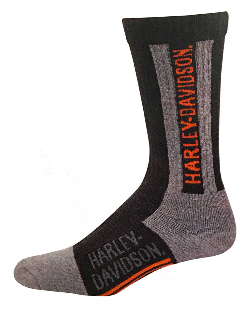 Harley-Davidson Men's Work Boot Performance Wicking Riding Socks D99233370-001 - Wisconsin Harley-Davidson