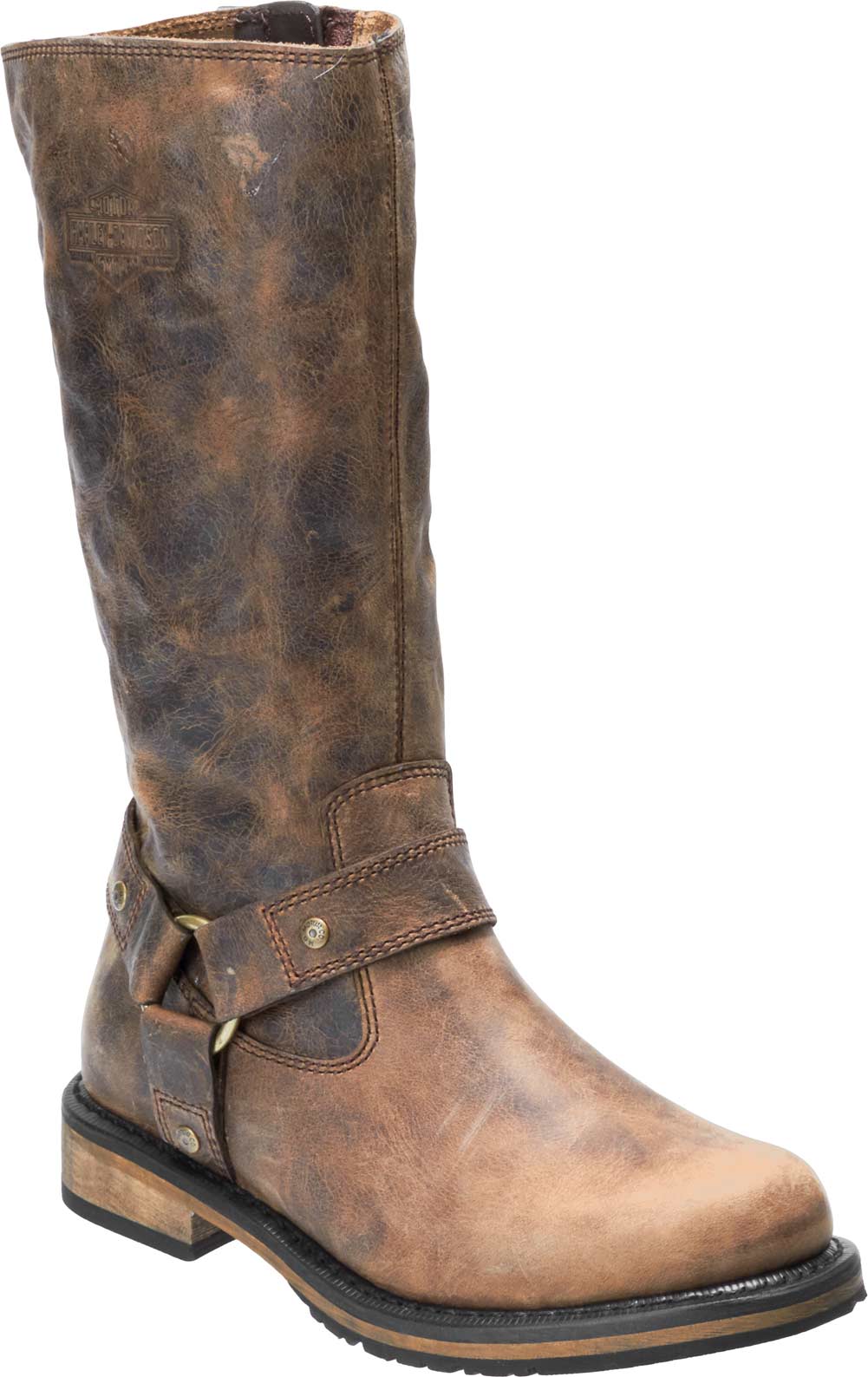 Harley-Davidson Women's Salley 11-In Leather Motorcycle Boots D84477 (Bwn, 5) - Wisconsin Harley-Davidson