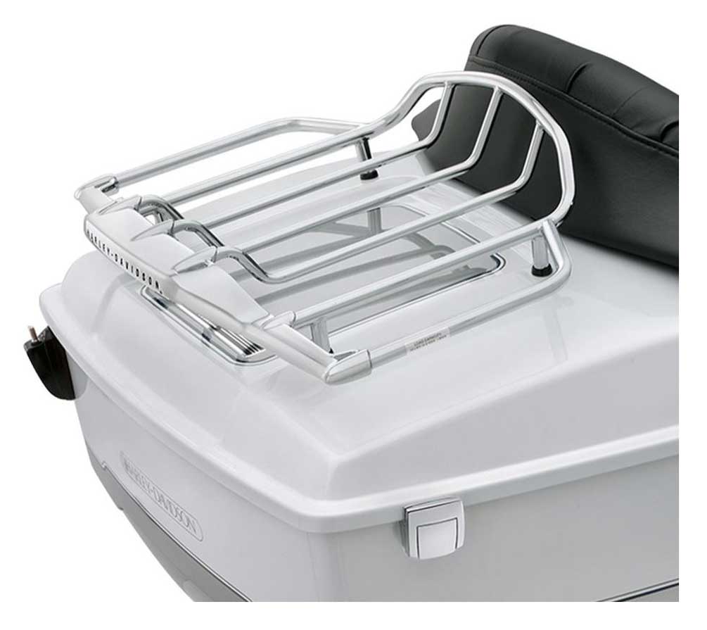 Harley-Davidson® Air Wing Tour-Pak Luggage Rack - Chrome Finish