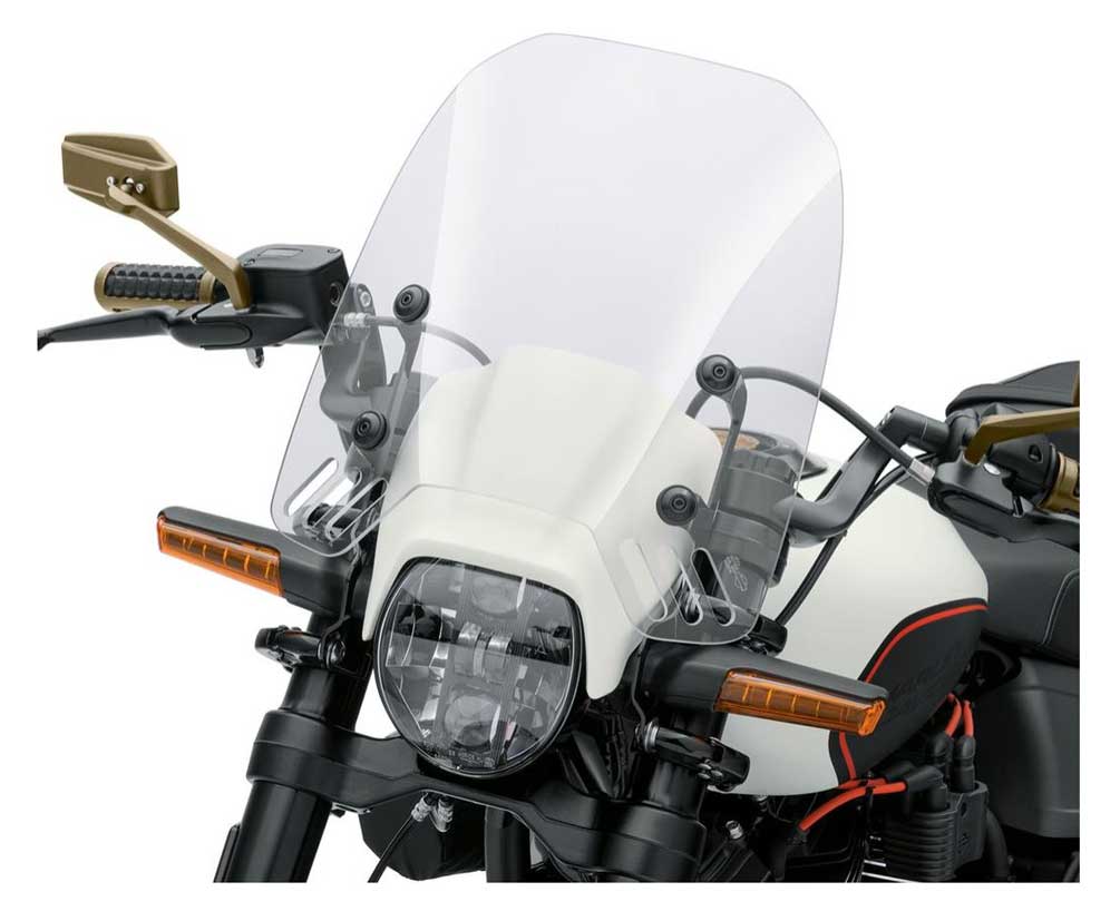 Harley-Davidson Free Shipping - Harley-Davidson Quick-Release Compact Windshield, Fits FXDRS Models 57400361 - Free Shipping on many products plus Orders Over $99