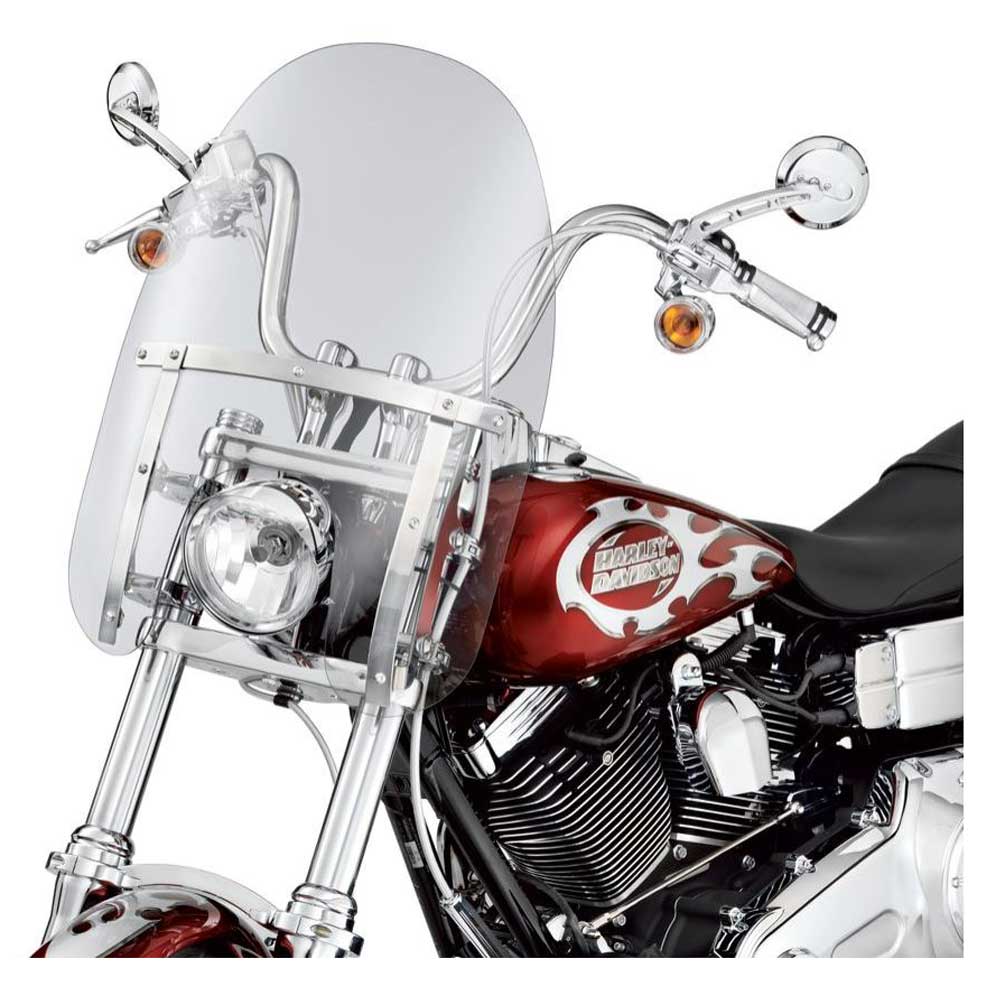 Harley-Davidson Free Shipping - Harley-Davidson Quick-Release Compact Windshield, Breakout & Wide Glide 58387-06 - Free Shipping on many products plus Orders Over $99