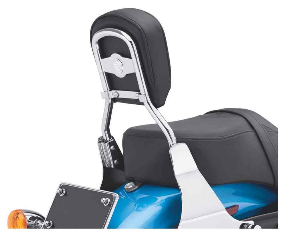 Harley-Davidson Free Shipping - Harley-Davidson Low Mini-Medallion Style Sissy Bar Upright, Multi-Fit 52300022 - Free Shipping on many products plus Orders Over $99