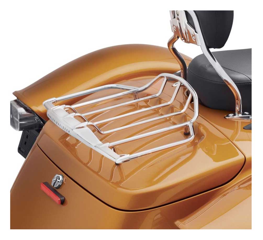 Harley-Davidson Free Shipping - Harley-Davidson Air Wing Luggage Rack - Freewheeler Models, Chrome 50300097 - Free Shipping on many products plus Orders Over $99