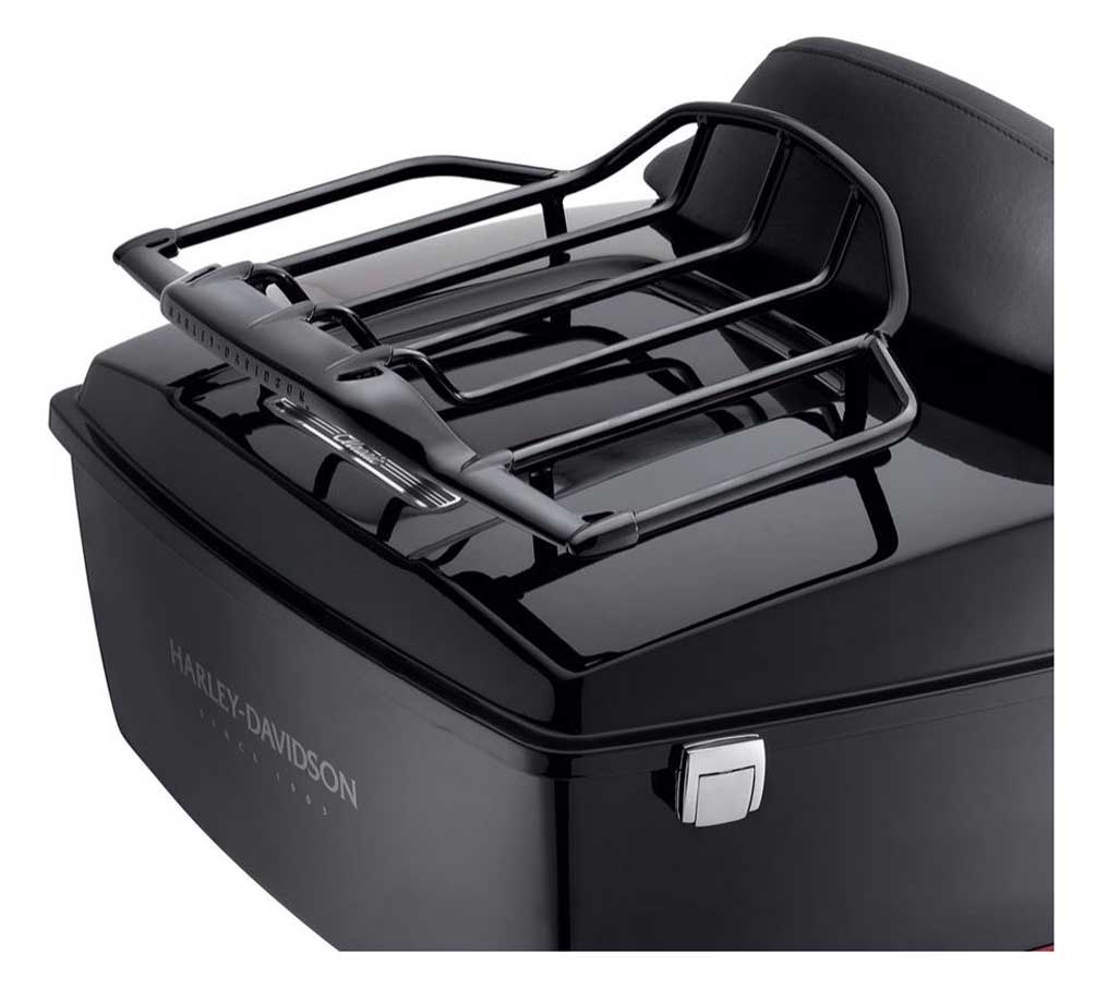 Harley-Davidson Free Shipping - Harley-Davidson Air Wing Tour-Pak Luggage Rack - Gloss Black Finish 53000063 - Free Shipping on many products plus Orders Over $99