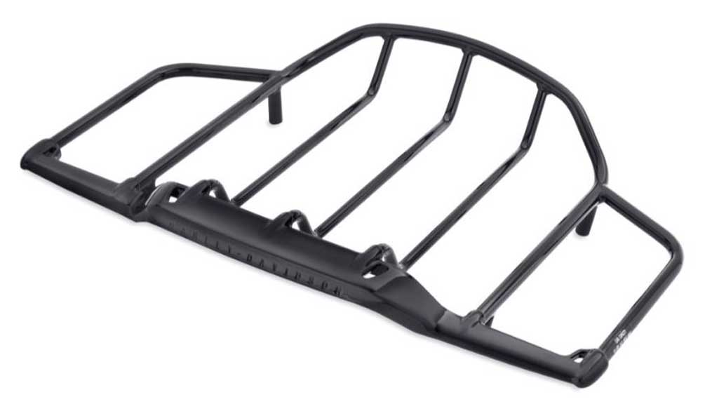 Harley-Davidson Air Wing Tour-Pak Luggage Rack - Gloss Black Finish 53000063 - Wisconsin Harley-Davidson