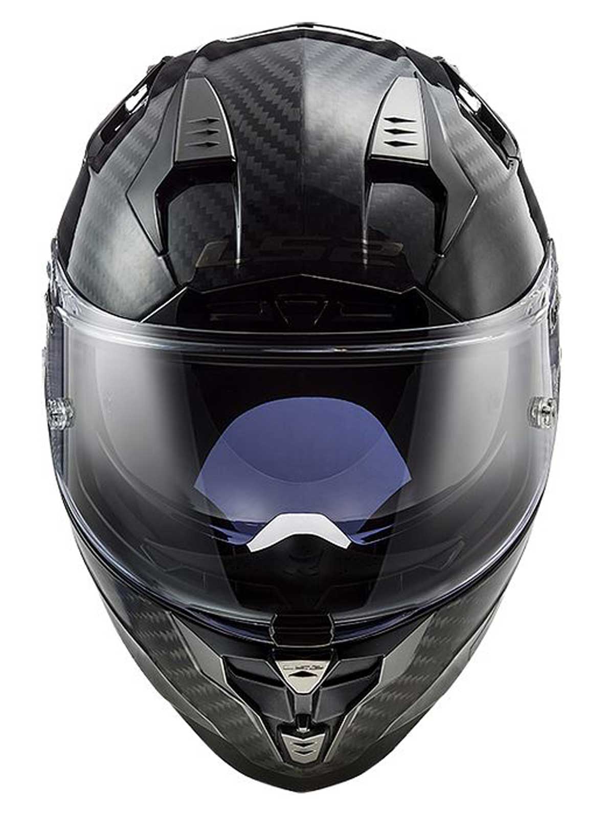 LS2 Helmets Full Face Challenger Carbon Motorcycle Helmet - Carbon