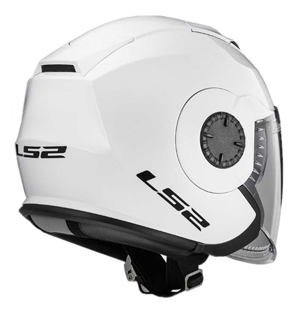 Harley-Davidson Free Shipping - LS2 Helmets Open Face Verso Motorcycle Helmet - Solid Glossy White 570-102 - Free Shipping on many products plus Orders Over $99