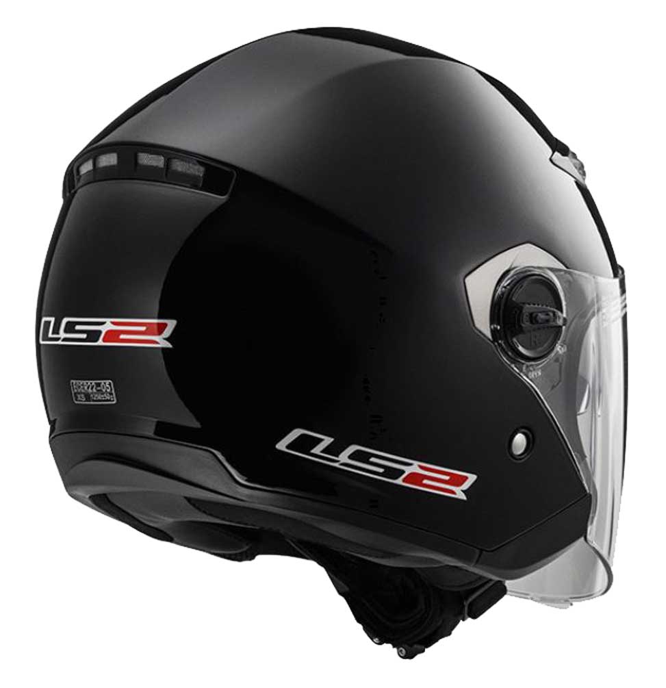 Harley-Davidson Free Shipping - LS2 Helmets Open Face Track Motorcycle Helmet - Solid Gloss Black 569-300 - Free Shipping on many products plus Orders Over $99