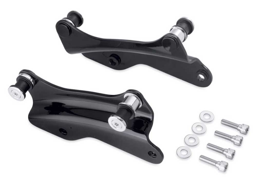 Harley-Davidson 4-Point Docking Hardware Kit, Touring Models - Black 52300354 - Wisconsin Harley-Davidson