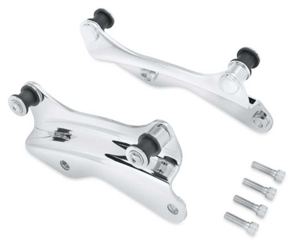 Harley-Davidson 4-Point Docking Hardware Kit, Touring Models - Chrome 52300353 - Wisconsin Harley-Davidson