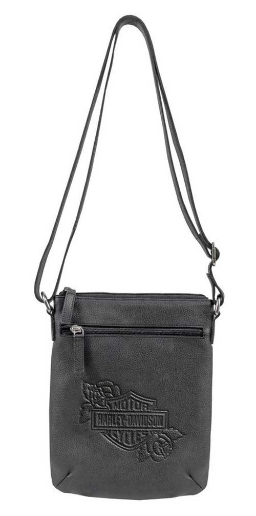 black and white crossbody purse