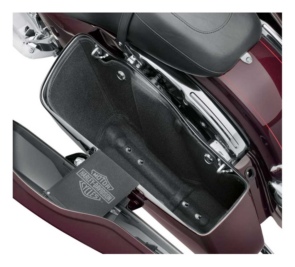 Harley-Davidson® Premium Fitted Saddlebag Lining Black, Touring